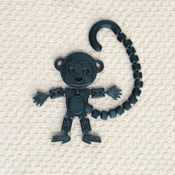 3D Printed Articulated Monkey Fidget Toy — $12 | Mesa 