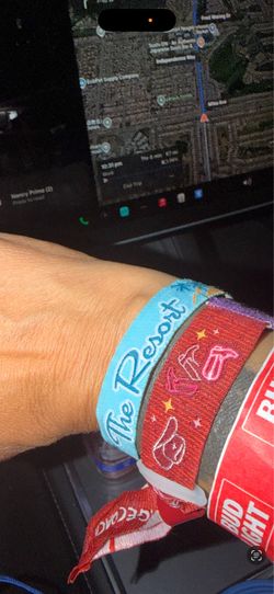 Stagecoach bracelet and RV pass