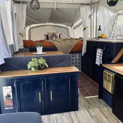 1999 Coleman Fleetwood Pop Up Trailer 