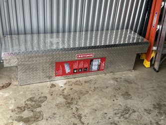 Craftsman Aluminum Diamond Plate Truck Tool Box – Full Size
