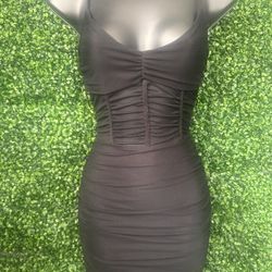 Black Sheer Dress