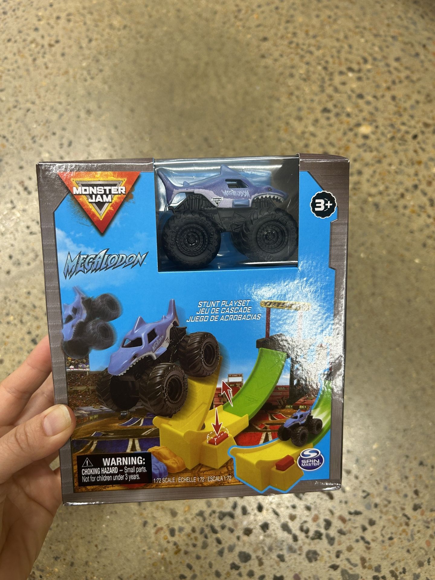NWT Monster Jam stunt play set