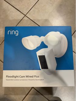 Ring floodlight can wired plus