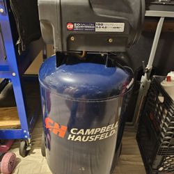 20gallon Campbell Hausfeld Air Compressor W/Retractable  Hose Reel 3/8 50ft 