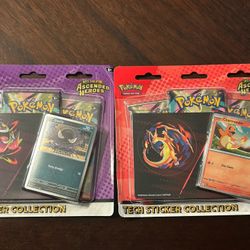 Pokemon Ascended Hero’s 3 Pack Tech Sticker Sets
