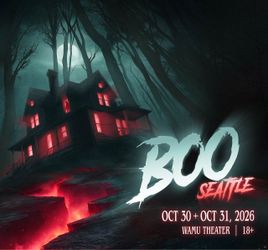 Boo Seattle 2026 Ticket (GA 2 Nights)