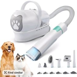 Pet Groomina 7-in-1 Kit with Vacuum Function