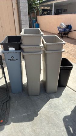 Trash cans