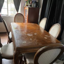 Wood table