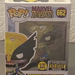 Marvel Zombies Wolverine Funko Pop Glow In The Dark Exclusive
