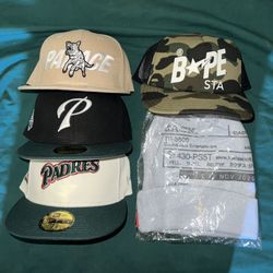 Padres, Bape Hats 