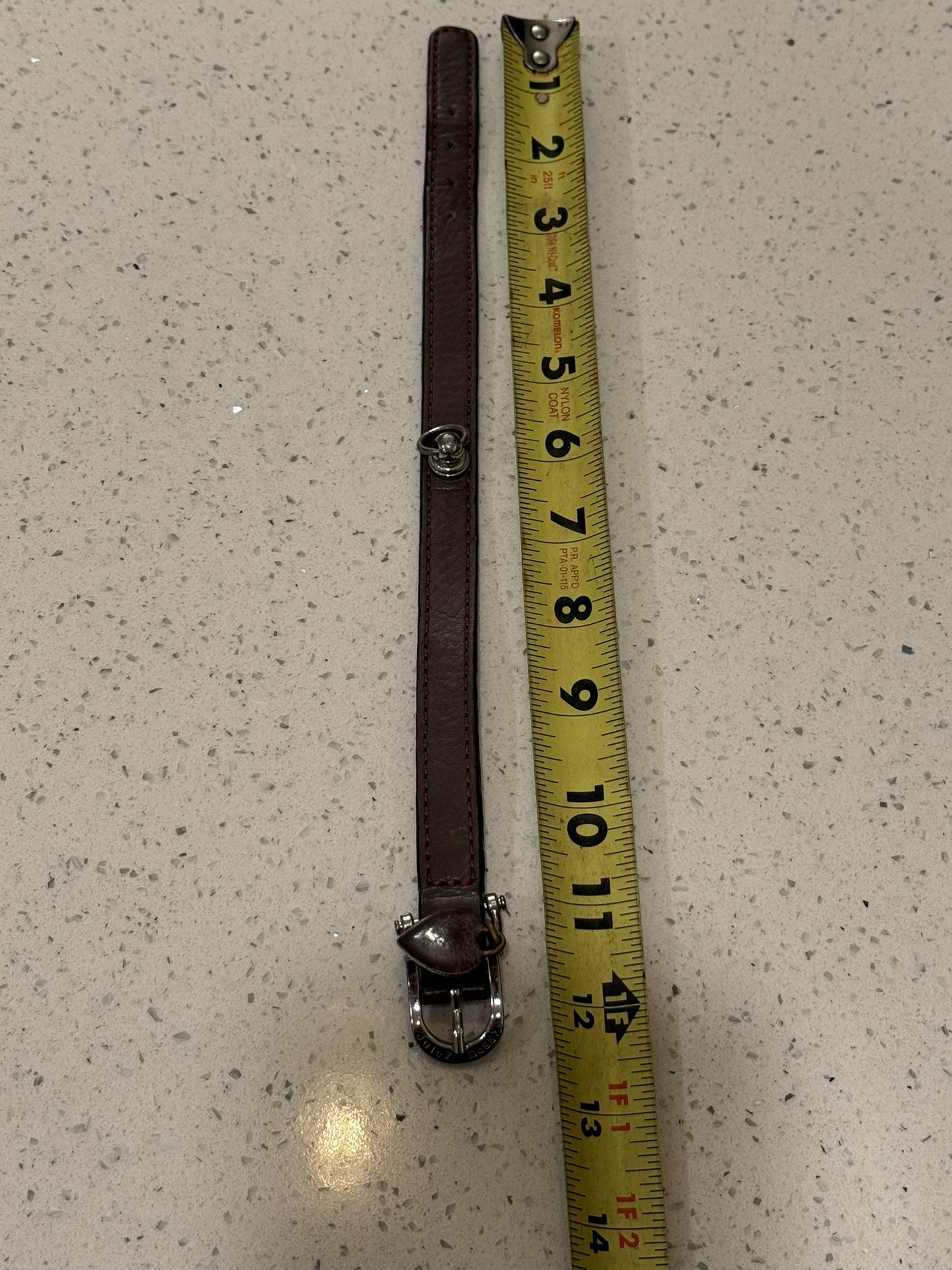 Vintage Juicy Couture Dog Collar Purple With Heart