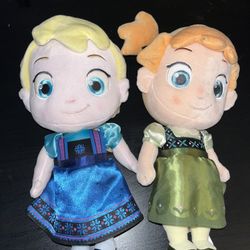 plush animator collection anna and elsa