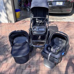 UPPAbaby Cruz V2 Stroller 3 Piece Combo Set