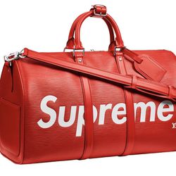 The Louis Vuitton x Supreme Keepall Bandouliere 45