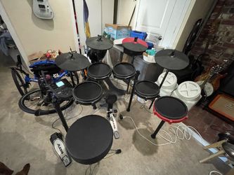 Alesis 10pc mesh nitro electric drum kit drum set complete