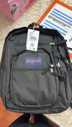 Jansport big student black backpack