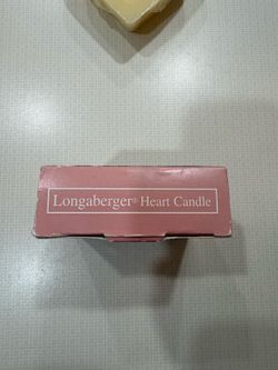 Longaberger Heart Candle