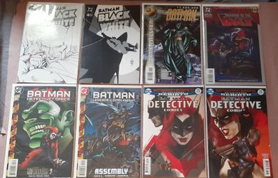 Comic book long box various DC Batman, Image Dawn, Tenth others, Marvel comics & signed!