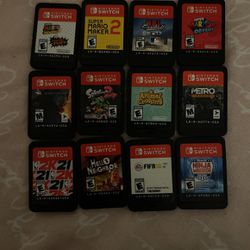 Nintendo Switch BARELY Used Games