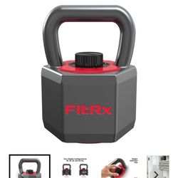FitRX Adjustable Kettlebell