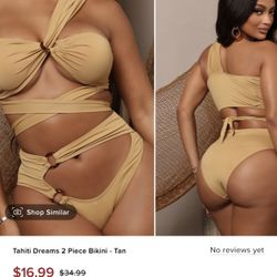 Fashion Nova Bikini Set 