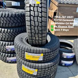31x10.50R15LT Land Golden Off Road Tires Todo Terreno New Set of Tires Installed and Balanced Set de Llantas Nuevas Instaladas y Balanceadas