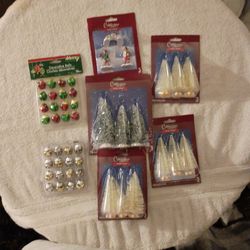 Christmas Bells And Little Trees And Honest For Villages