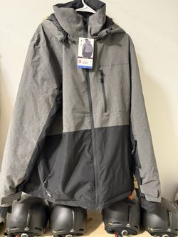 Quicksilver Snow Jacket Brand New 