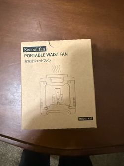 Waist fan and charger