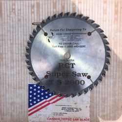 CARBIDE TIPPED SAW BLADE