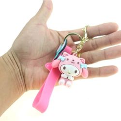 Cute My Melody Keychain From Hello Kiity & Friends 