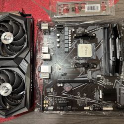 Ryzen 5800XT And Rtx 3060 TI Pc Part Combo