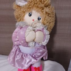 Musical Plush Doll- Plays "It's a Small World"