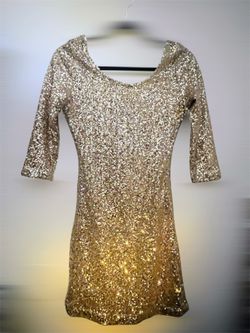 New with tags gold sequins dress NWT Forever 21