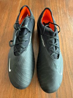 Nike Phantom GX Pro FG Mens Black Total Orange Soccer Cleats