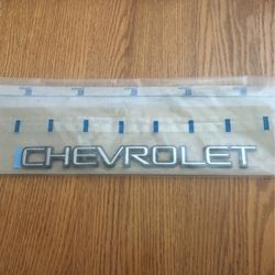 Chevrolet Name Plate 