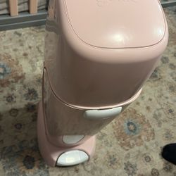 Pink Genie Diaper Pail 