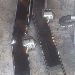 Lower rear trailing arms with power balls chrome is good for street car