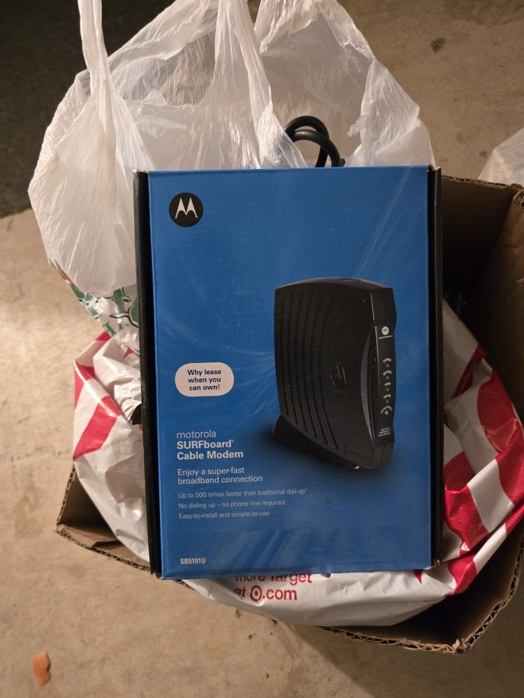 Free Modems, Routers, Cables, etc