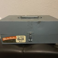 Antique Drill Black And Decker! 