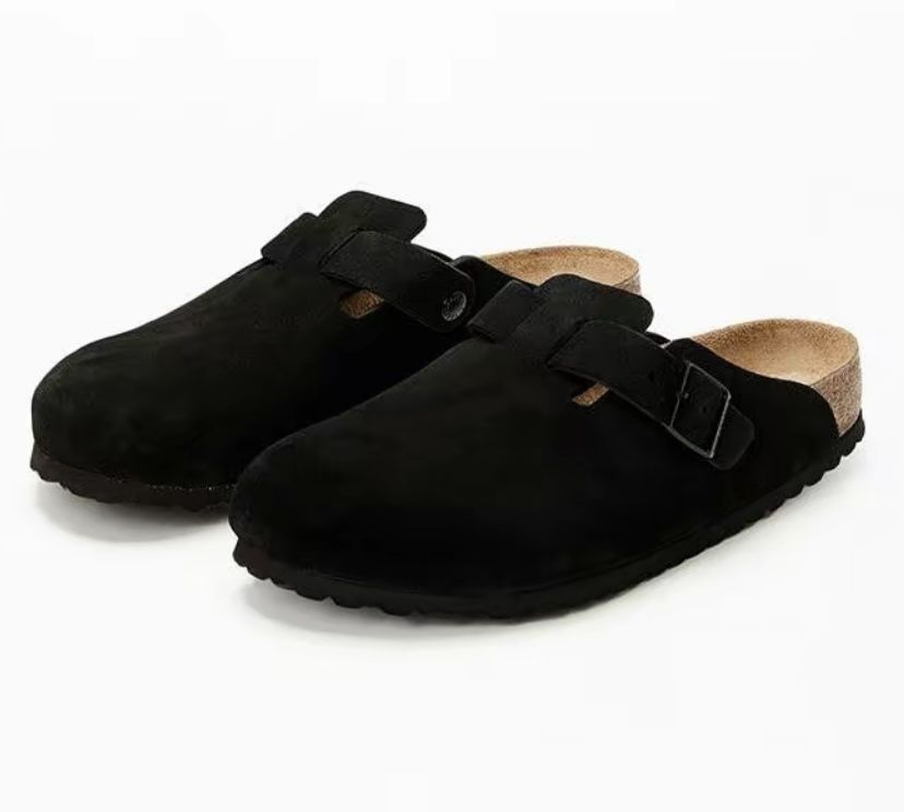 Black Birkenstocks Clogs