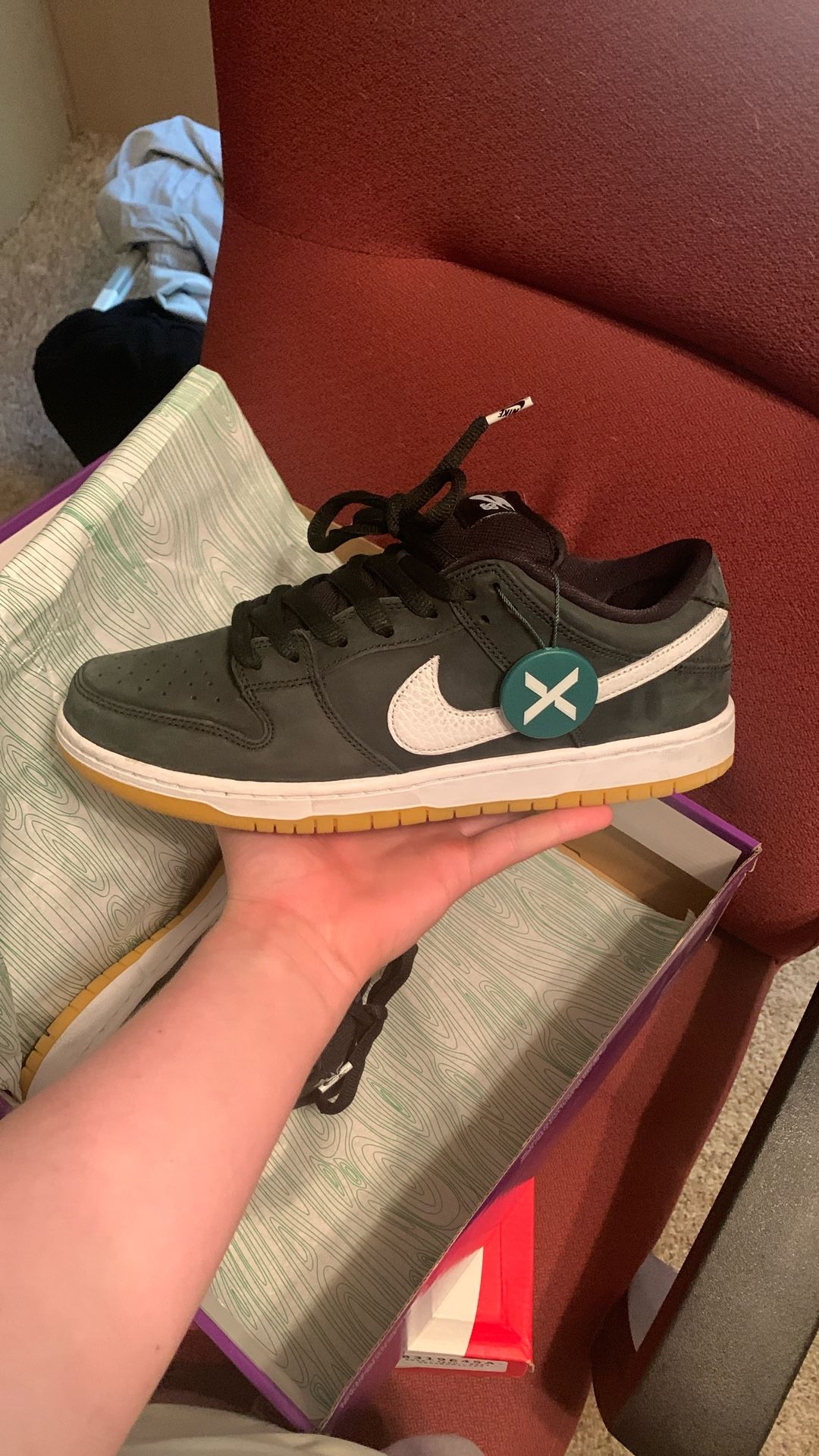 Nike SB Dunk Lows Gum Bottoms