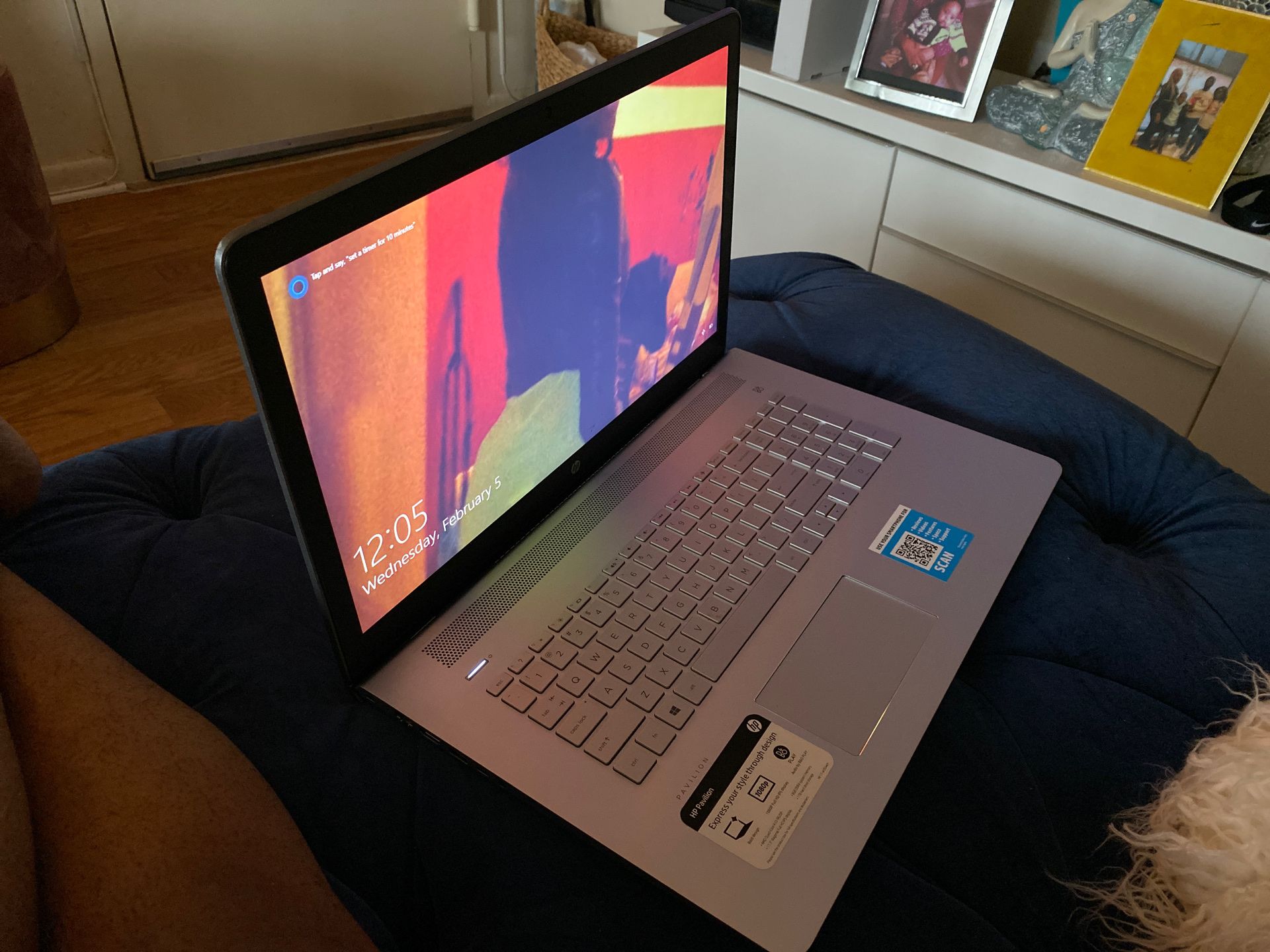HP laptop 17.3” HD DISPLAY Model 17-ar050wm