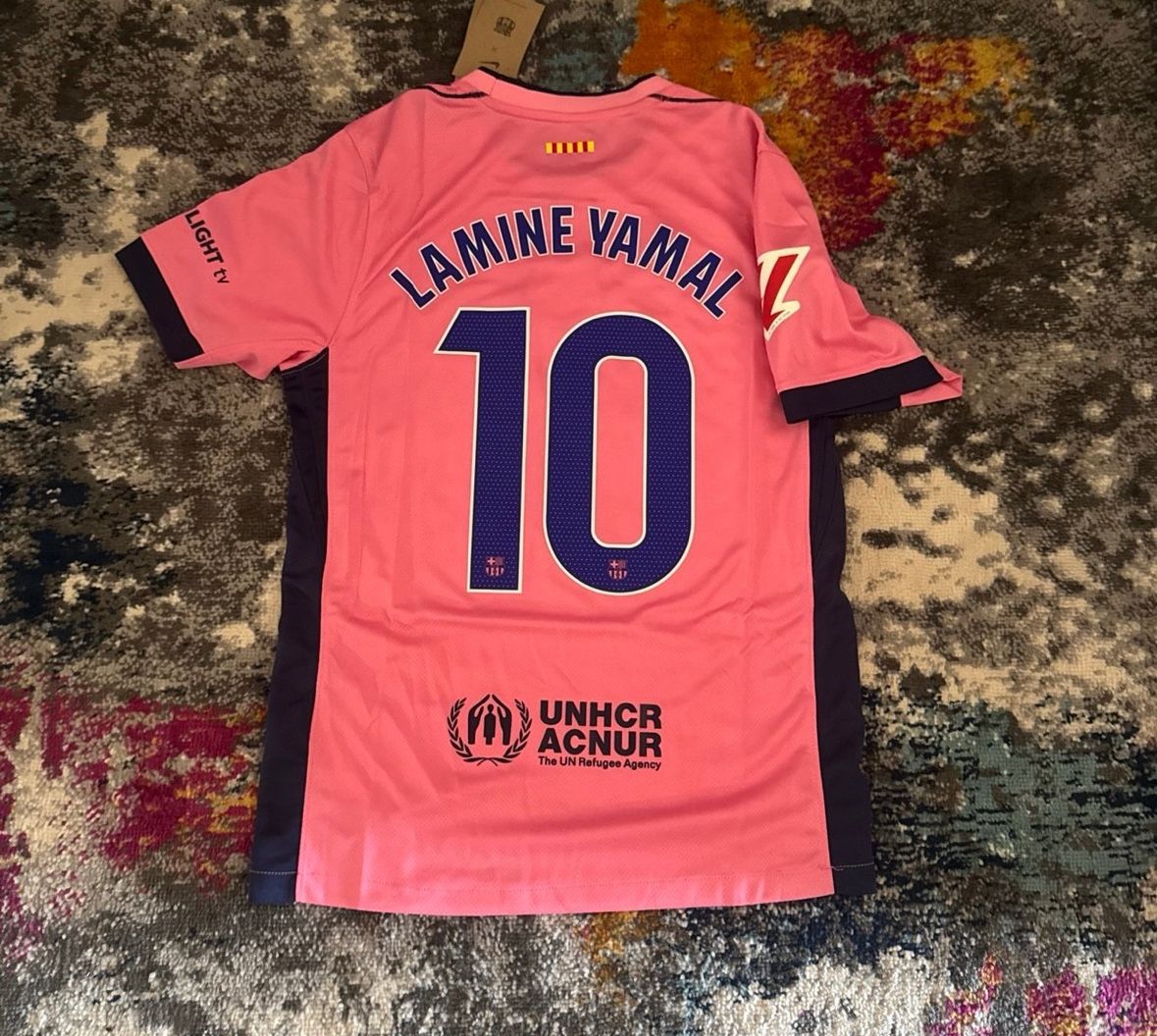 Lamine Yamal #10 Barcelona Jersey