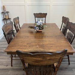 Antique Oak Table 