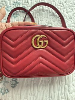 Authentic Gucci Calfskin Matelasse mini GG