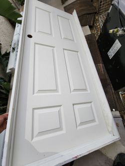 White 6-Panel Interior Door