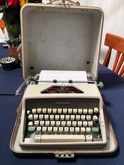 Vintage Olympia typewriter