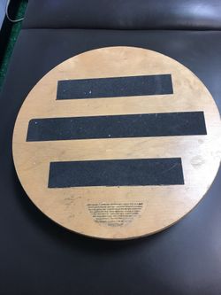 Fitness wobble board balance training rehab fitness core
